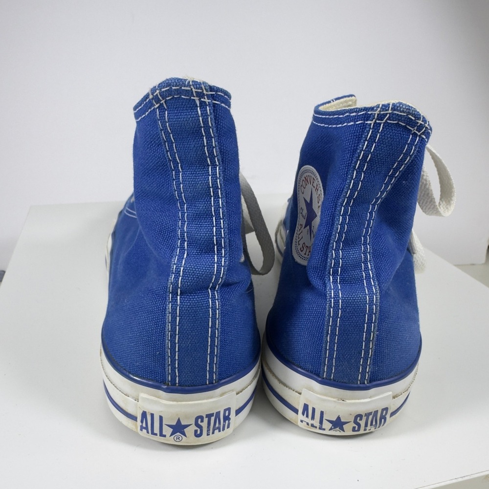 Converse Chuck Taylor All Star High Top Blue Men 8.5 Women 10.5 Sneaker Canvas - Picture 8 of 15